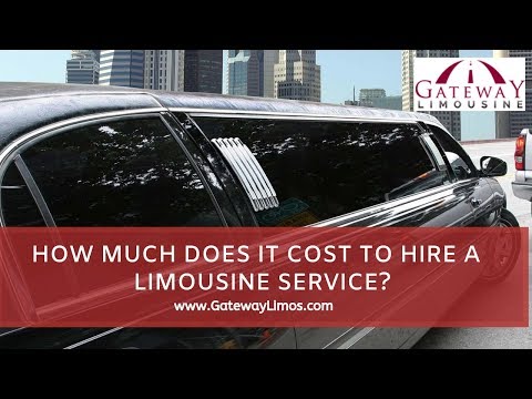 How much does it cost to hire a limo company?  What does it include?