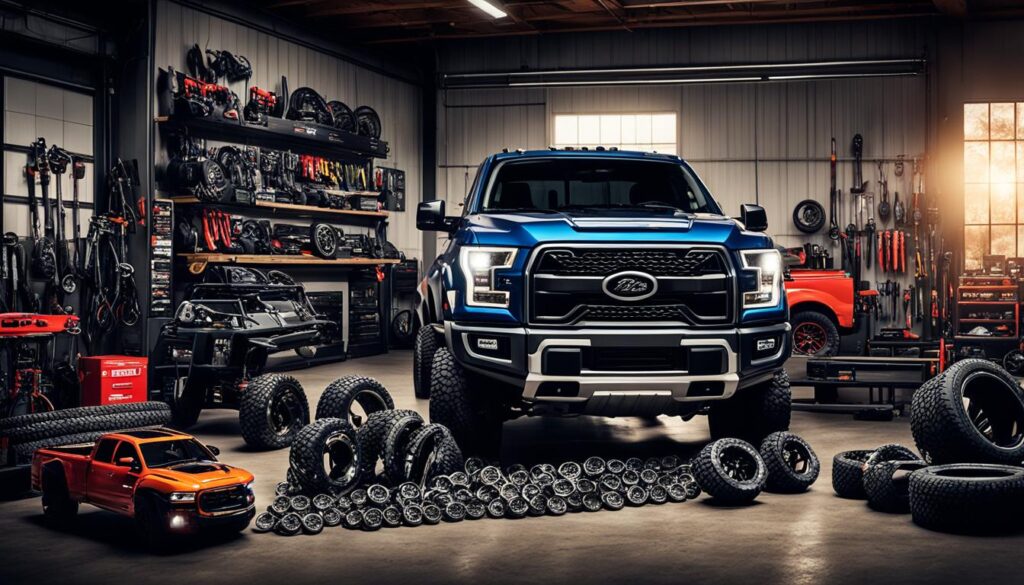 lifted truck accessories prices