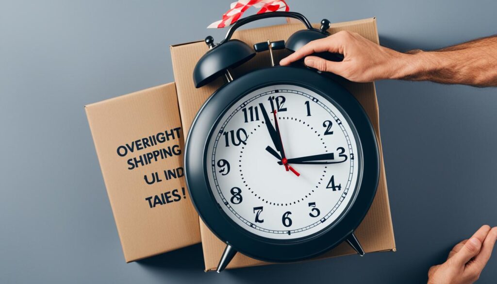 overnight shipping duration