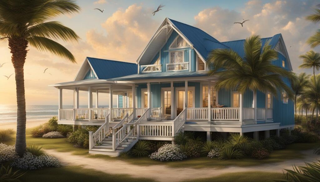 remote beachfront living