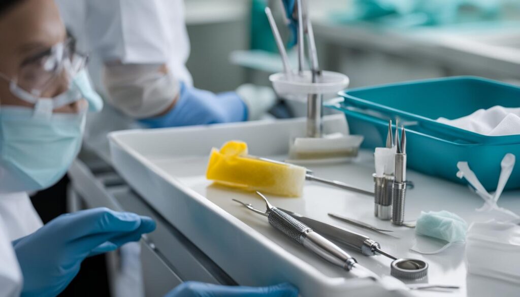 tooth extraction preparation