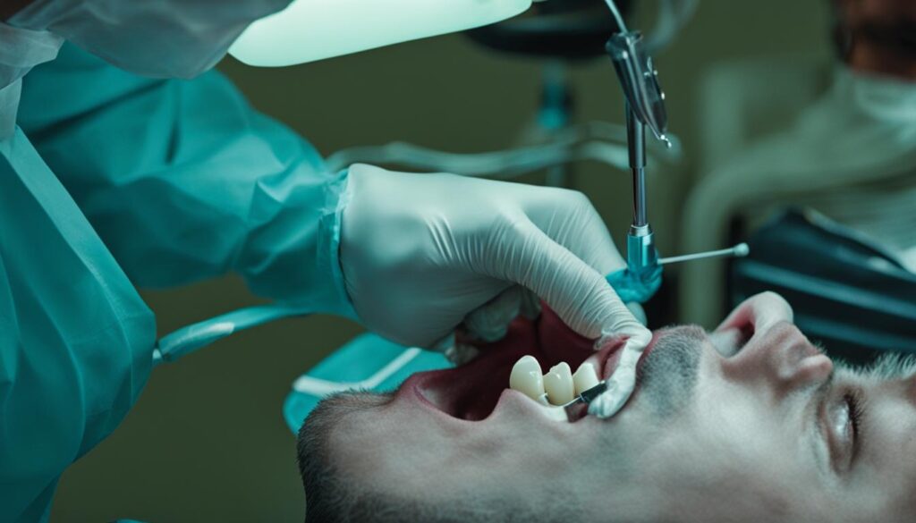 tooth extraction procedure