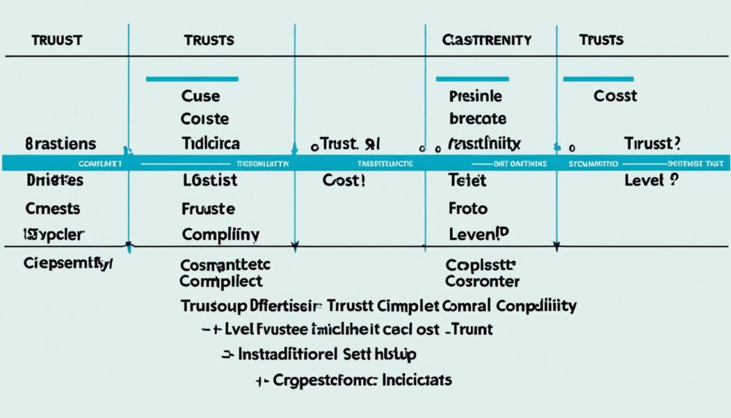 trust creation charges